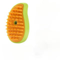 Cepillo de Vapor 3 en 1 para Mascotas - Masaje, Desenredo y Recogepelos